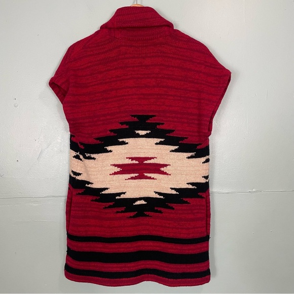 Ralph Lauren Lauren Jeans Company Vintage Southwestern Wool Knit Aztec Sweater - Picture 7 of 7